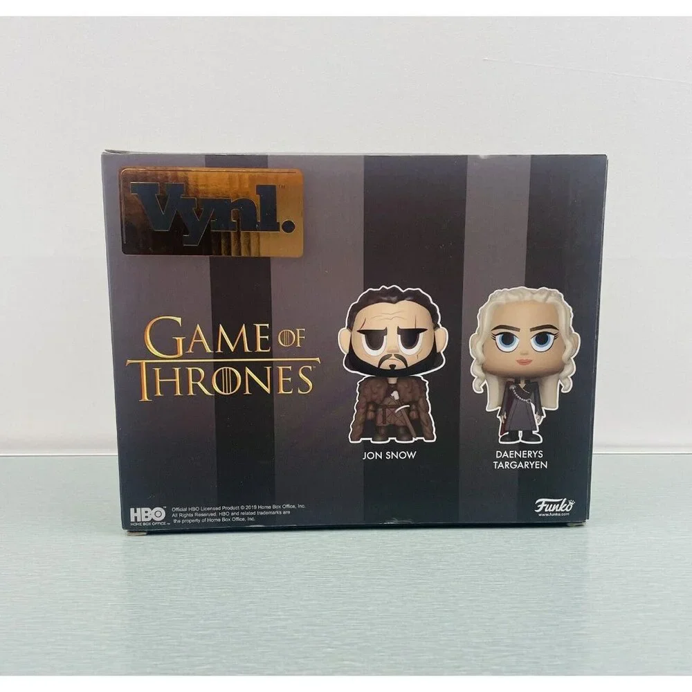 Funko Vynl Game of Thrones Jon Snow & Daenerys Targaryen Vinyl Figure 4'' - Picture 3 of 11